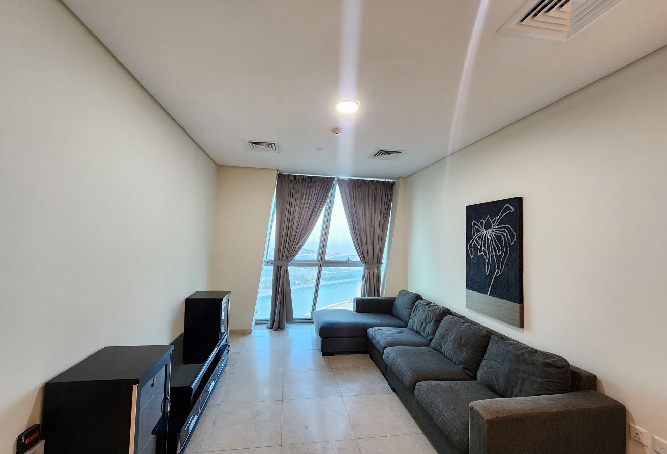 HIGH FLOOR| MODERN 2 BEDROOM | SEMI FURNISHED