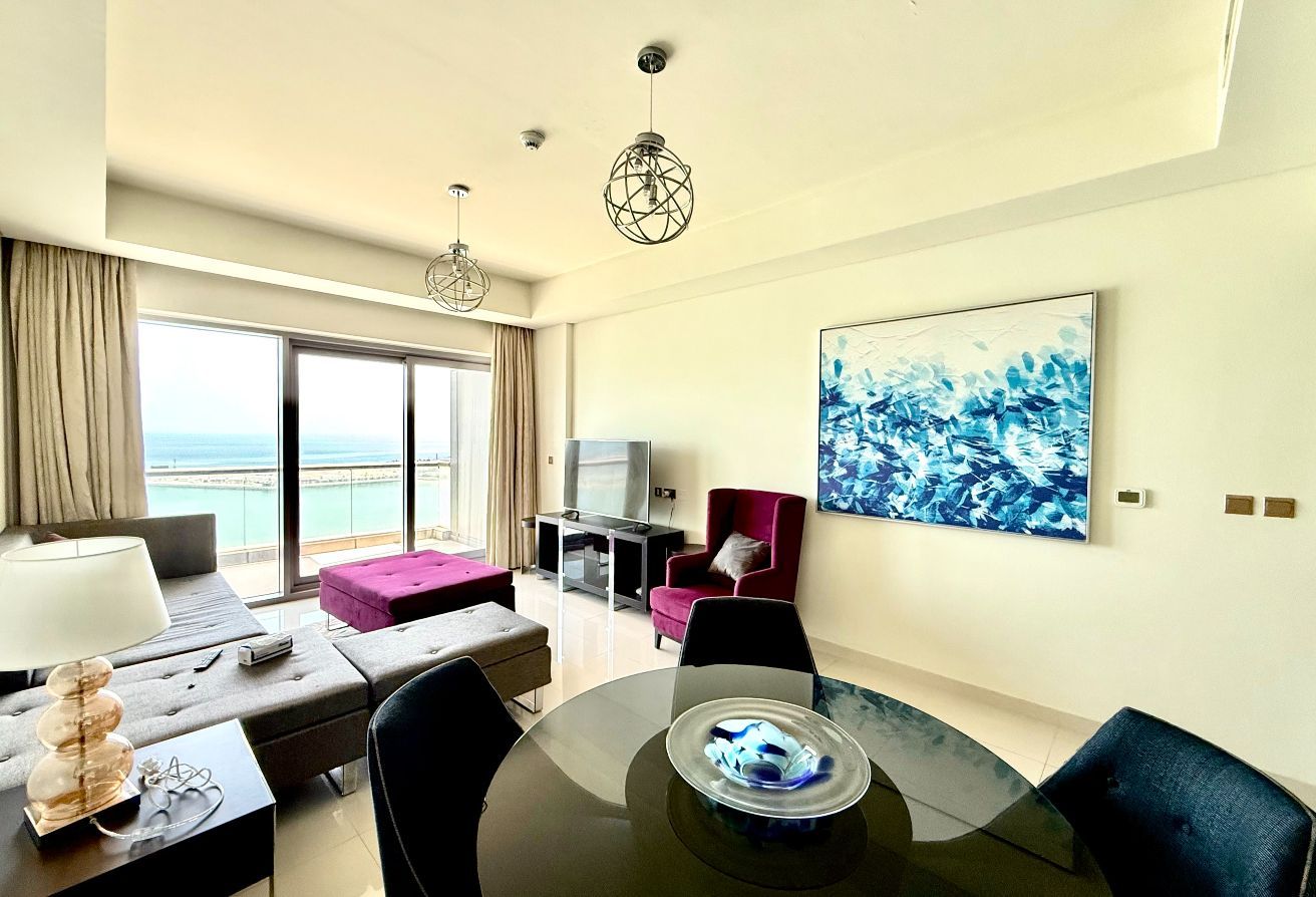 STUNNING SEA VIEW | FURNISHED 2 BHK | FOR SALE