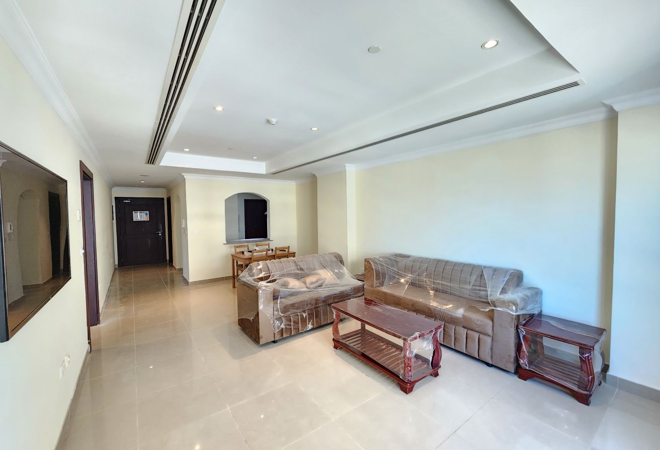 MARINA VIEW | 1 BEDROOM FF APARTMENT IN THE PEARL