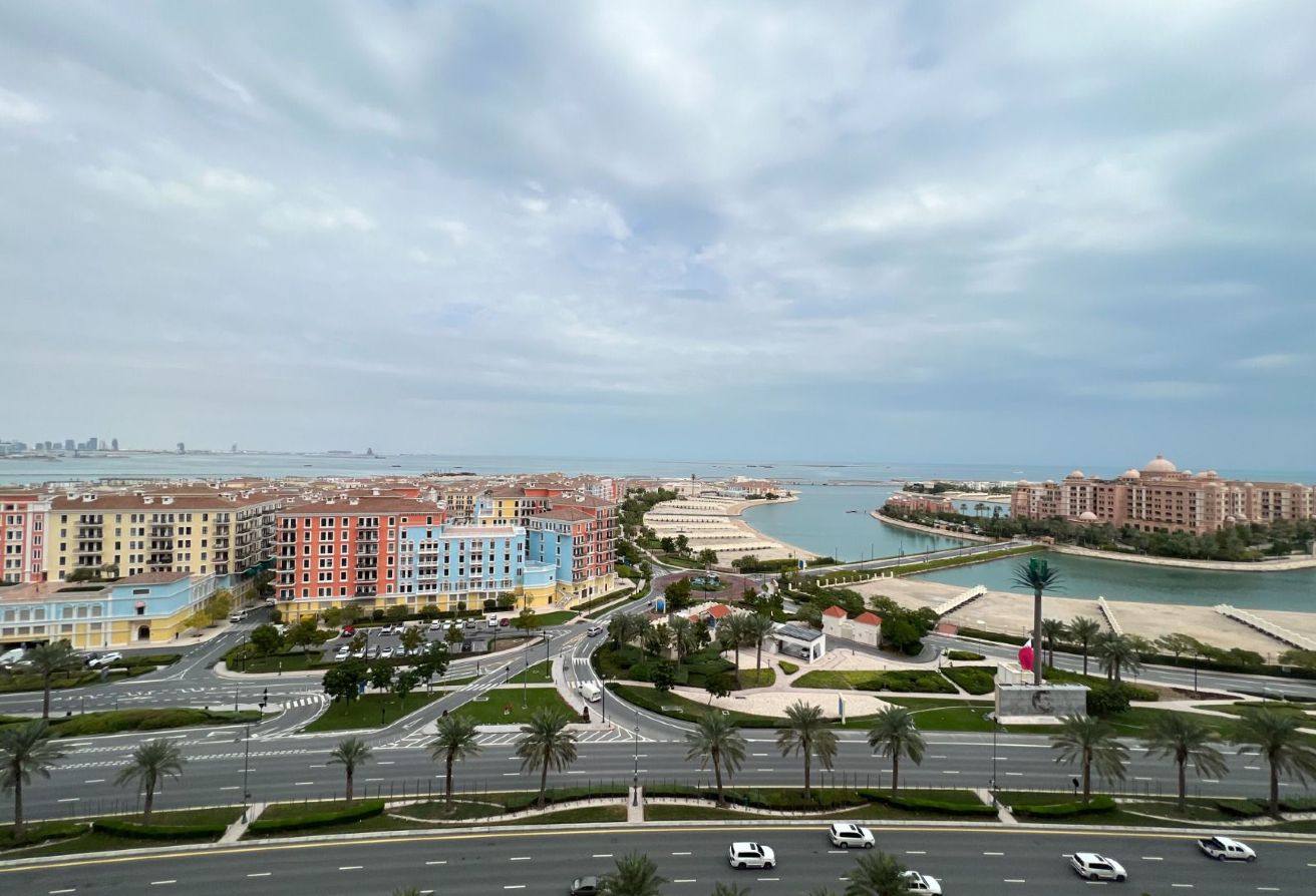 AMAZING FULLY FURNISHED 3 BR +MAID IN THE PEARL