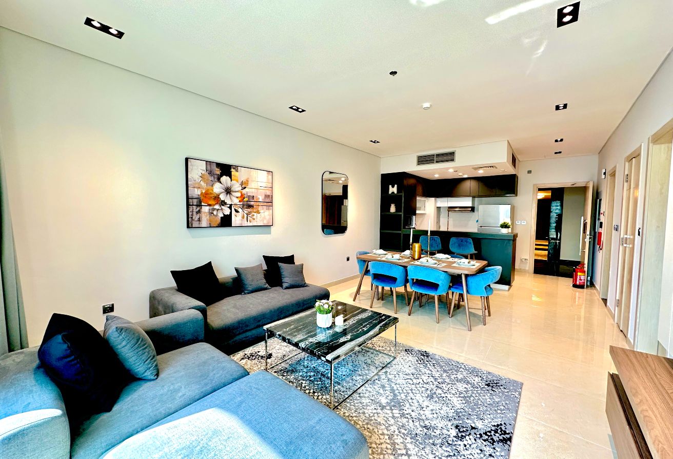 ELEGANT AND SPACIOUS 1 BEDROOM FF IN MARINA