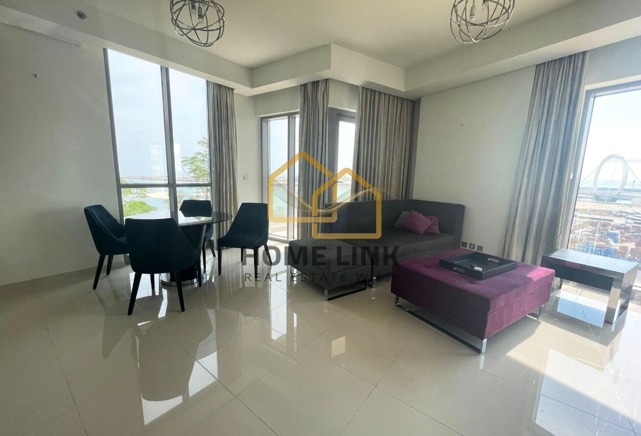 SEA VIEW | ELEGANT 1+OFFICE APARTMENT IN LUSAIL