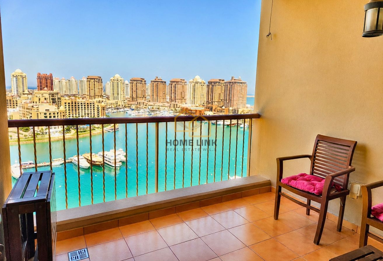 FULL MARINA VIEW | SPACIOUS 2 BEDROOMS | FURNISHED