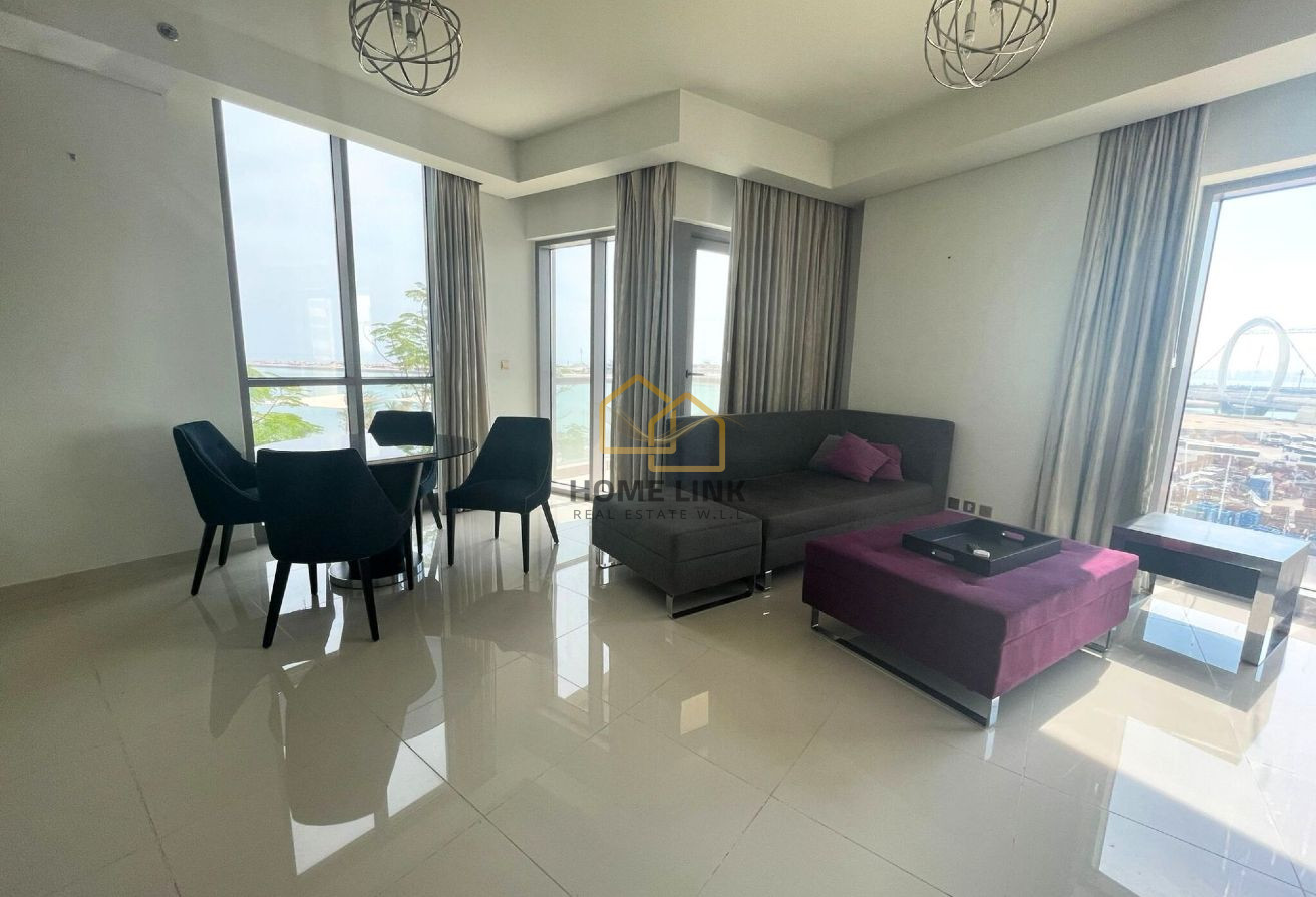 SEA VIEW | ELEGANT 1+OFFICE APARTMENT IN LUSAIL