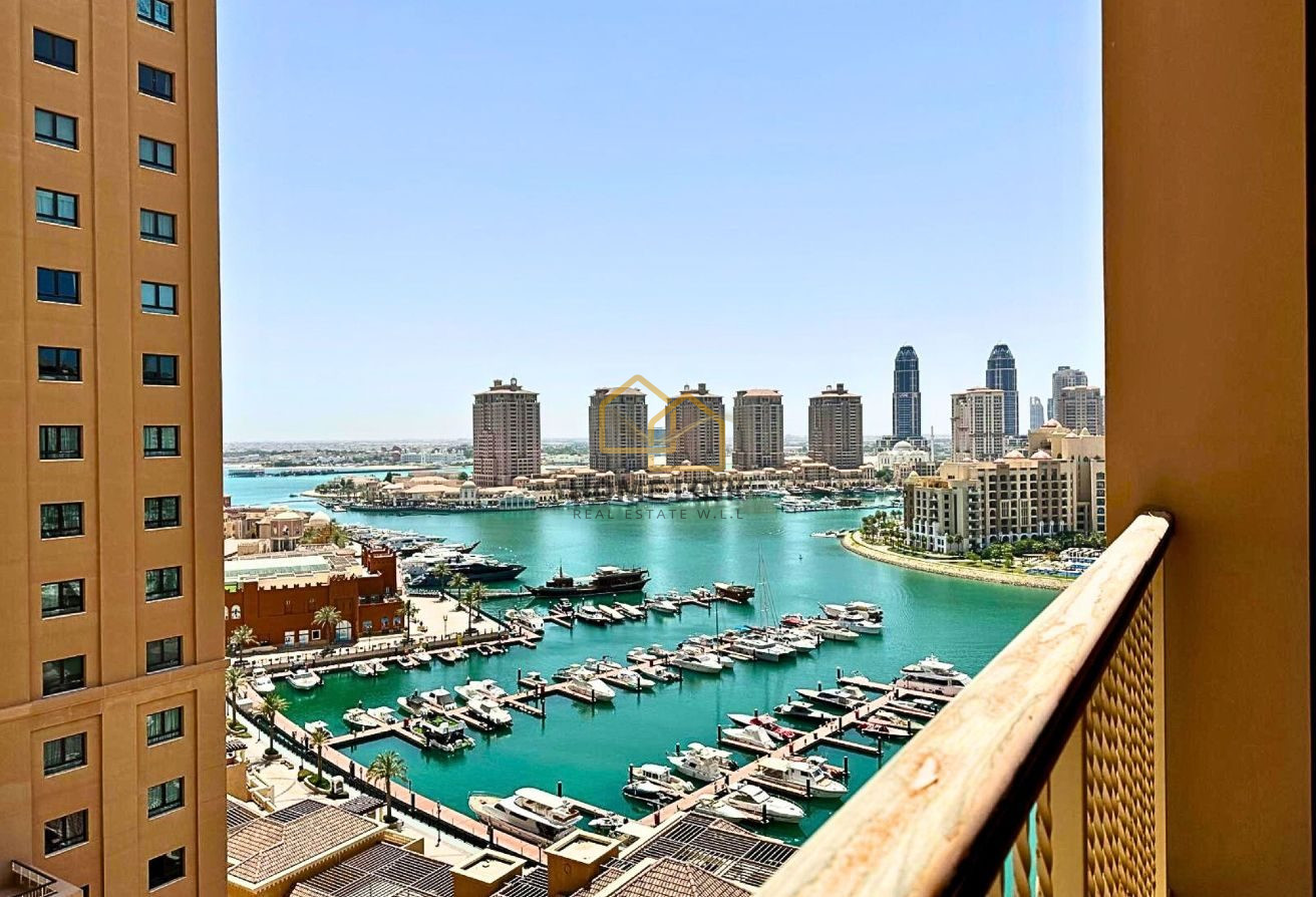 MARINA VIEW | ELEGANT 2 BEDROOM APT IN THE PEARL