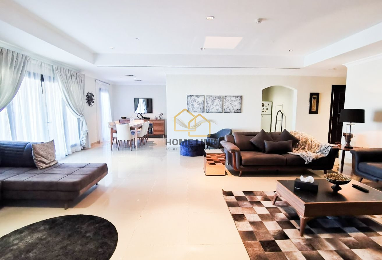 SPACIOUS 2 BEDROOM FF APARTMENT IN THE PEARL