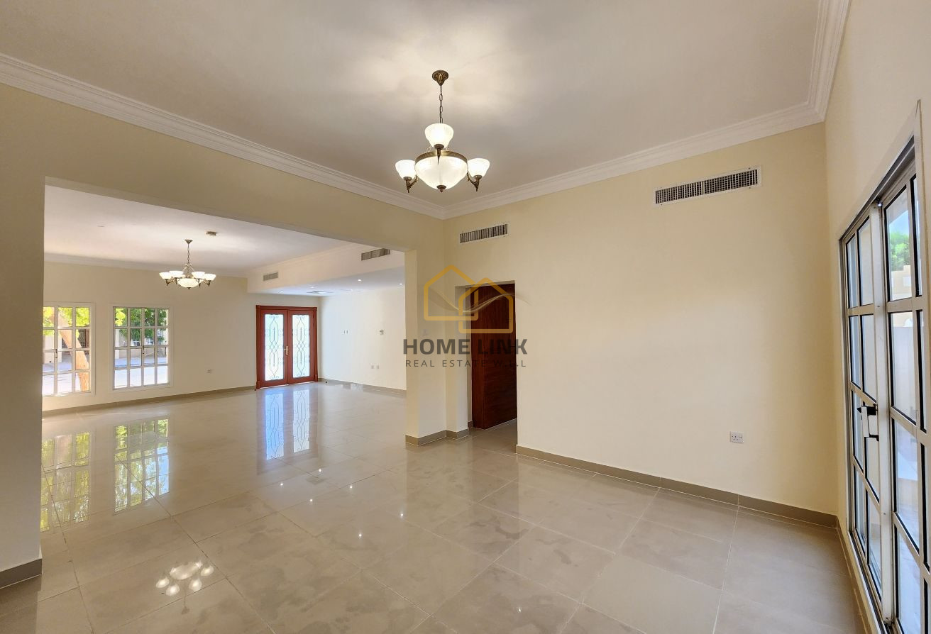 SPACIOUS 4BR + MAID VILLA IN COMPOUND | AIN KHALED